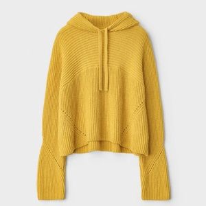 Rag & Bone Sunny hoody cropped sweater Small